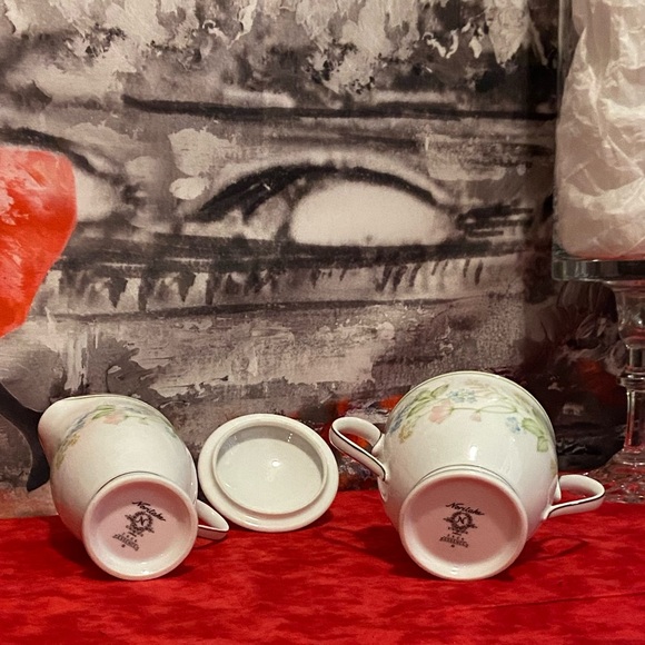 Vintage Noritake Essence Creamer and Sugar Set - Picture 5 of 8